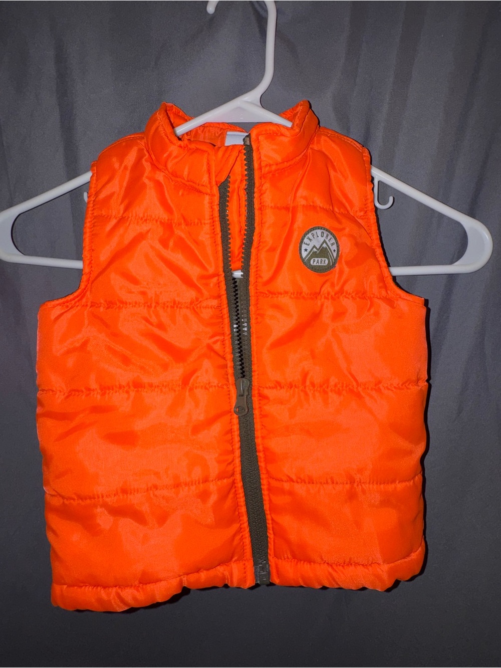 healthtex Bright Orange Puffer Vest for Kids0037